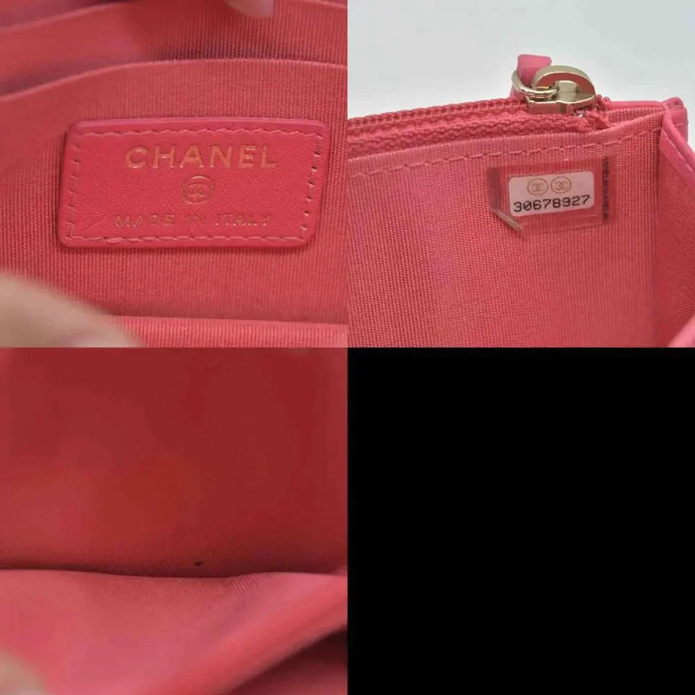 Chanel Lambskin Quilted Mini Trendy CC Wallet On Chain WOC